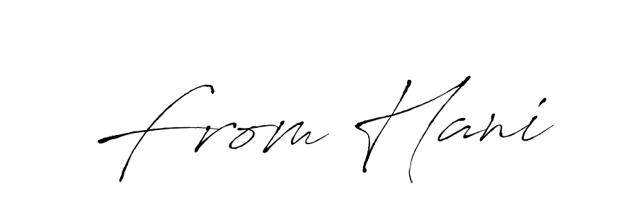 From Hani stylish signature style. Best Handwritten Sign (Antro_Vectra) for my name. Handwritten Signature Collection Ideas for my name From Hani. From Hani signature style 6 images and pictures png