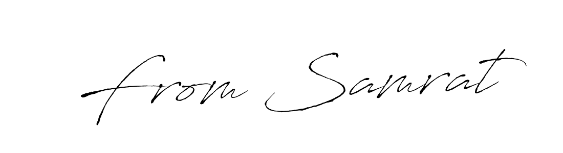 From Samrat stylish signature style. Best Handwritten Sign (Antro_Vectra) for my name. Handwritten Signature Collection Ideas for my name From Samrat. From Samrat signature style 6 images and pictures png
