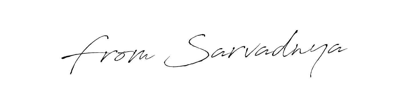 Antro_Vectra is a professional signature style that is perfect for those who want to add a touch of class to their signature. It is also a great choice for those who want to make their signature more unique. Get From Sarvadnya name to fancy signature for free. From Sarvadnya signature style 6 images and pictures png