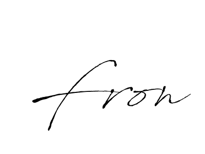 How to Draw Fron signature style? Antro_Vectra is a latest design signature styles for name Fron. Fron signature style 6 images and pictures png