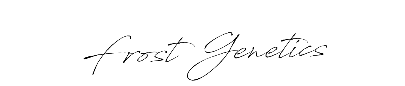 You can use this online signature creator to create a handwritten signature for the name Frost Genetics. This is the best online autograph maker. Frost Genetics signature style 6 images and pictures png