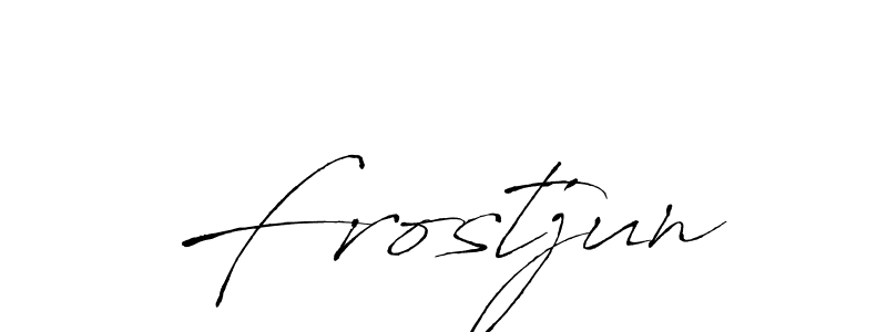 Best and Professional Signature Style for Frostjun. Antro_Vectra Best Signature Style Collection. Frostjun signature style 6 images and pictures png