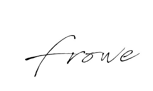 if you are searching for the best signature style for your name Frowe. so please give up your signature search. here we have designed multiple signature styles  using Antro_Vectra. Frowe signature style 6 images and pictures png