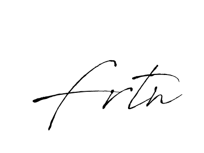 Also we have Frtn name is the best signature style. Create professional handwritten signature collection using Antro_Vectra autograph style. Frtn signature style 6 images and pictures png