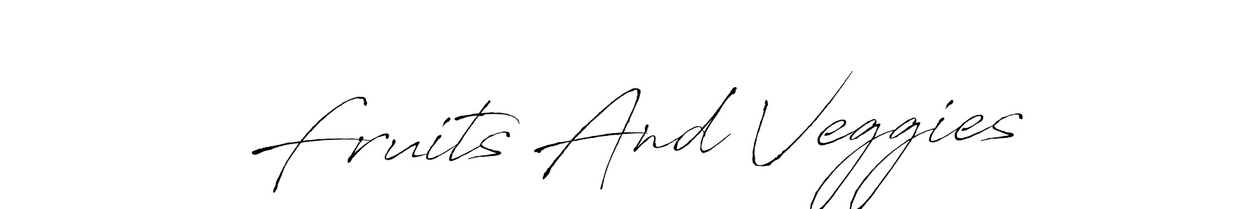 It looks lik you need a new signature style for name Fruits And Veggies. Design unique handwritten (Antro_Vectra) signature with our free signature maker in just a few clicks. Fruits And Veggies signature style 6 images and pictures png