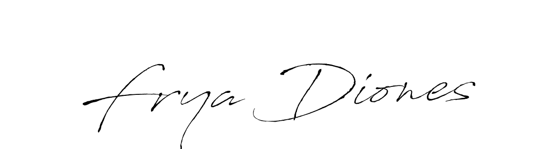 Best and Professional Signature Style for Frya Diones. Antro_Vectra Best Signature Style Collection. Frya Diones signature style 6 images and pictures png