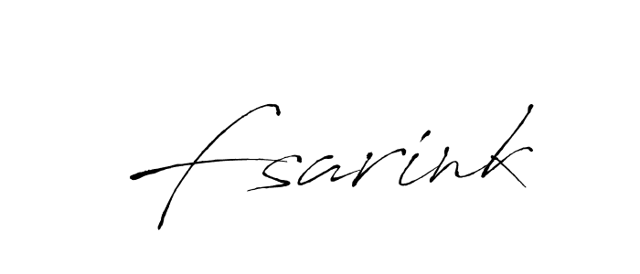 How to make Fsarink name signature. Use Antro_Vectra style for creating short signs online. This is the latest handwritten sign. Fsarink signature style 6 images and pictures png
