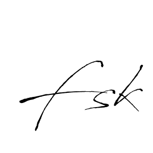 Similarly Antro_Vectra is the best handwritten signature design. Signature creator online .You can use it as an online autograph creator for name Fsk. Fsk signature style 6 images and pictures png