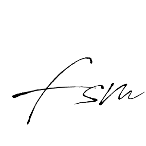 This is the best signature style for the Fsm name. Also you like these signature font (Antro_Vectra). Mix name signature. Fsm signature style 6 images and pictures png