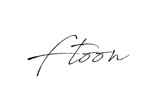 Here are the top 10 professional signature styles for the name Ftoon. These are the best autograph styles you can use for your name. Ftoon signature style 6 images and pictures png