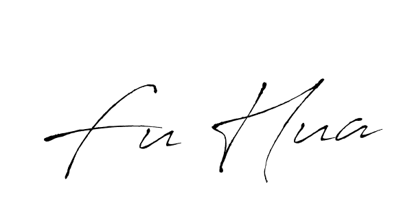 Create a beautiful signature design for name Fu Hua. With this signature (Antro_Vectra) fonts, you can make a handwritten signature for free. Fu Hua signature style 6 images and pictures png