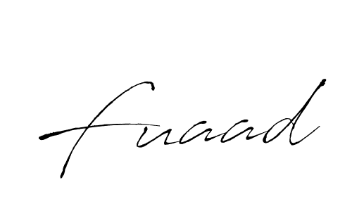 Create a beautiful signature design for name Fuaad. With this signature (Antro_Vectra) fonts, you can make a handwritten signature for free. Fuaad signature style 6 images and pictures png