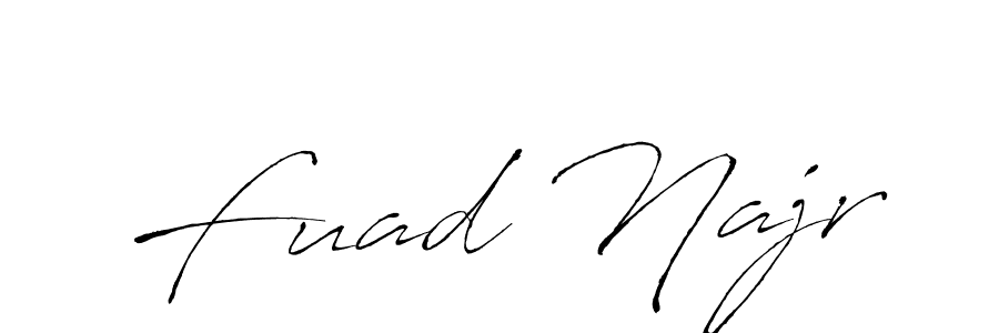 Make a beautiful signature design for name Fuad Najr. Use this online signature maker to create a handwritten signature for free. Fuad Najr signature style 6 images and pictures png