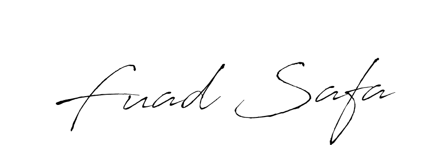 Fuad Safa stylish signature style. Best Handwritten Sign (Antro_Vectra) for my name. Handwritten Signature Collection Ideas for my name Fuad Safa. Fuad Safa signature style 6 images and pictures png