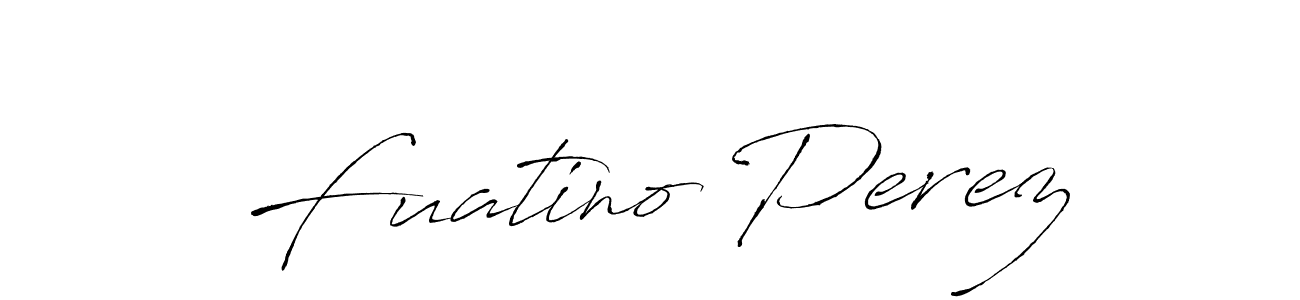 How to make Fuatino Perez signature? Antro_Vectra is a professional autograph style. Create handwritten signature for Fuatino Perez name. Fuatino Perez signature style 6 images and pictures png