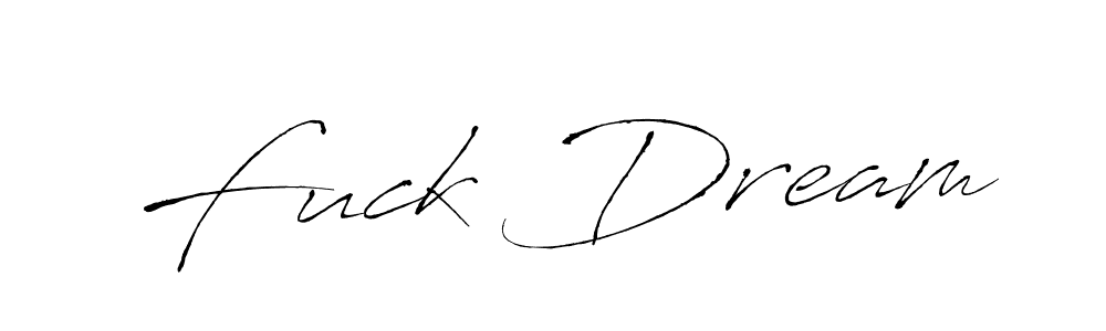 The best way (Antro_Vectra) to make a short signature is to pick only two or three words in your name. The name Fuck Dream include a total of six letters. For converting this name. Fuck Dream signature style 6 images and pictures png
