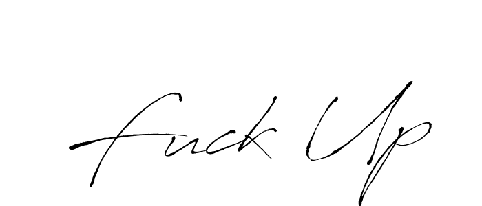 Make a beautiful signature design for name Fuck Up. Use this online signature maker to create a handwritten signature for free. Fuck Up signature style 6 images and pictures png
