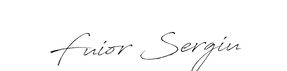 Also You can easily find your signature by using the search form. We will create Fuior Sergiu name handwritten signature images for you free of cost using Antro_Vectra sign style. Fuior Sergiu signature style 6 images and pictures png