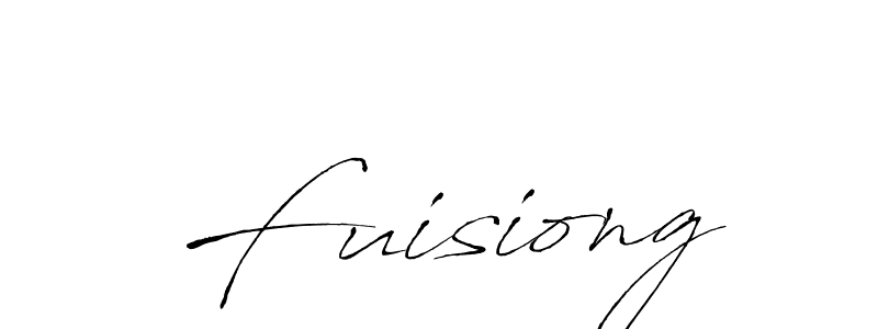 How to make Fuisiong signature? Antro_Vectra is a professional autograph style. Create handwritten signature for Fuisiong name. Fuisiong signature style 6 images and pictures png