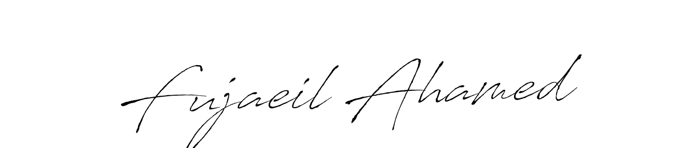 Design your own signature with our free online signature maker. With this signature software, you can create a handwritten (Antro_Vectra) signature for name Fujaeil Ahamed. Fujaeil Ahamed signature style 6 images and pictures png