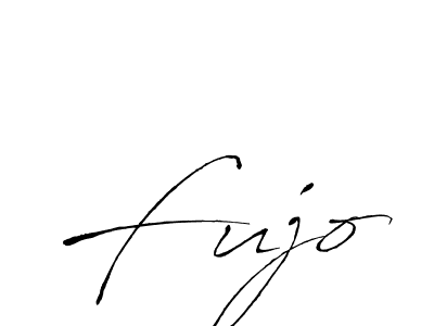 The best way (Antro_Vectra) to make a short signature is to pick only two or three words in your name. The name Fujo include a total of six letters. For converting this name. Fujo signature style 6 images and pictures png