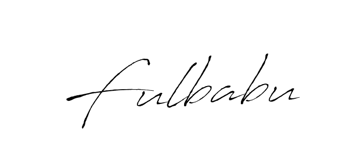 You should practise on your own different ways (Antro_Vectra) to write your name (Fulbabu) in signature. don't let someone else do it for you. Fulbabu signature style 6 images and pictures png