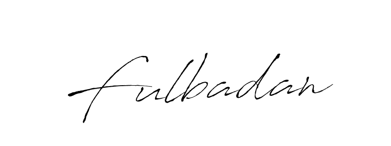 How to Draw Fulbadan signature style? Antro_Vectra is a latest design signature styles for name Fulbadan. Fulbadan signature style 6 images and pictures png