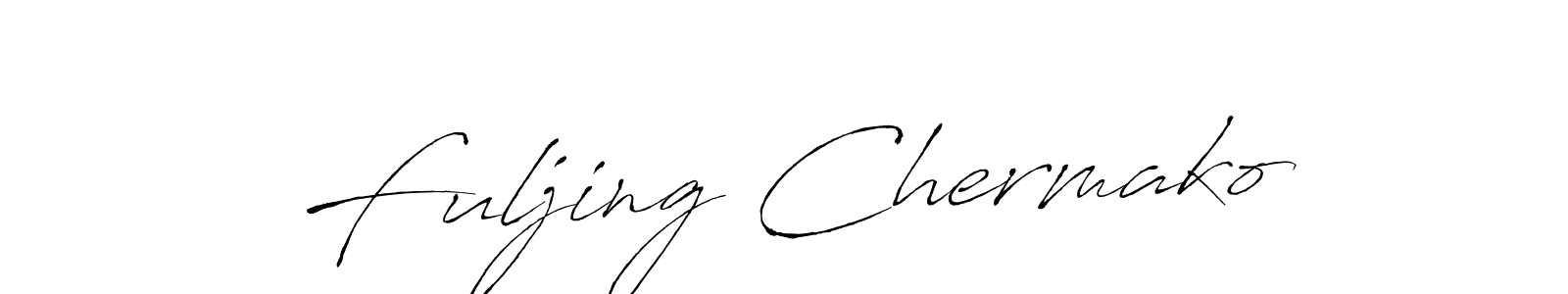 Make a beautiful signature design for name Fuljing Chermako. Use this online signature maker to create a handwritten signature for free. Fuljing Chermako signature style 6 images and pictures png