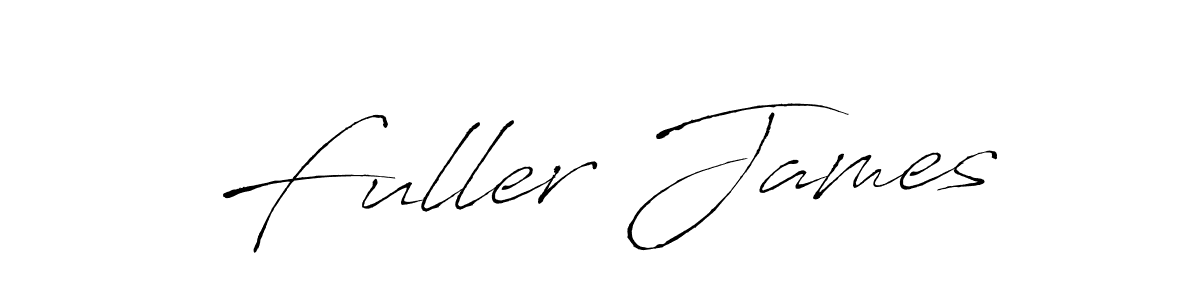 Make a beautiful signature design for name Fuller James. With this signature (Antro_Vectra) style, you can create a handwritten signature for free. Fuller James signature style 6 images and pictures png