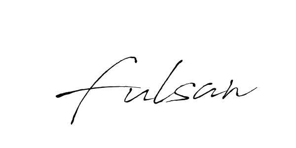 Antro_Vectra is a professional signature style that is perfect for those who want to add a touch of class to their signature. It is also a great choice for those who want to make their signature more unique. Get Fulsan name to fancy signature for free. Fulsan signature style 6 images and pictures png
