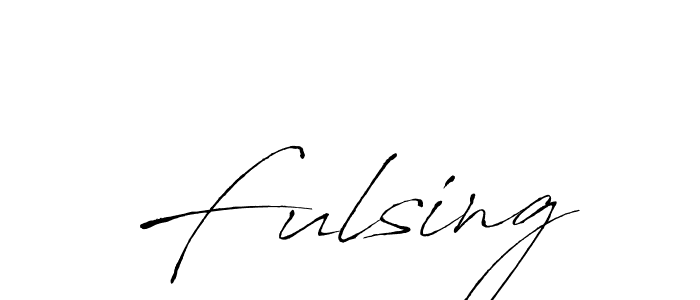 Also we have Fulsing name is the best signature style. Create professional handwritten signature collection using Antro_Vectra autograph style. Fulsing signature style 6 images and pictures png