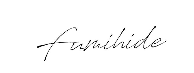 if you are searching for the best signature style for your name Fumihide. so please give up your signature search. here we have designed multiple signature styles  using Antro_Vectra. Fumihide signature style 6 images and pictures png