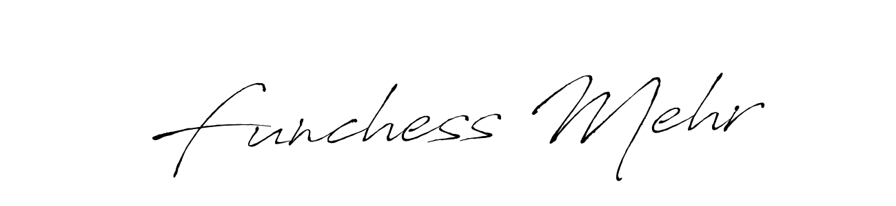 Also we have Funchess Mehr name is the best signature style. Create professional handwritten signature collection using Antro_Vectra autograph style. Funchess Mehr signature style 6 images and pictures png