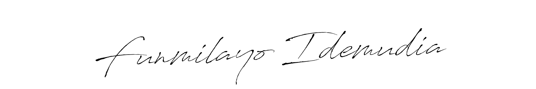 Use a signature maker to create a handwritten signature online. With this signature software, you can design (Antro_Vectra) your own signature for name Funmilayo Idemudia. Funmilayo Idemudia signature style 6 images and pictures png