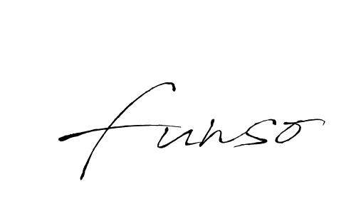 Antro_Vectra is a professional signature style that is perfect for those who want to add a touch of class to their signature. It is also a great choice for those who want to make their signature more unique. Get Funso name to fancy signature for free. Funso signature style 6 images and pictures png
