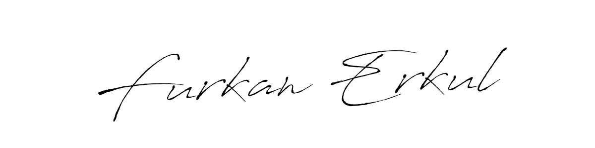 How to make Furkan Erkul signature? Antro_Vectra is a professional autograph style. Create handwritten signature for Furkan Erkul name. Furkan Erkul signature style 6 images and pictures png