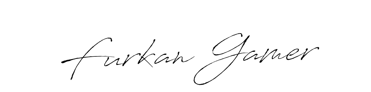 Use a signature maker to create a handwritten signature online. With this signature software, you can design (Antro_Vectra) your own signature for name Furkan Gamer. Furkan Gamer signature style 6 images and pictures png