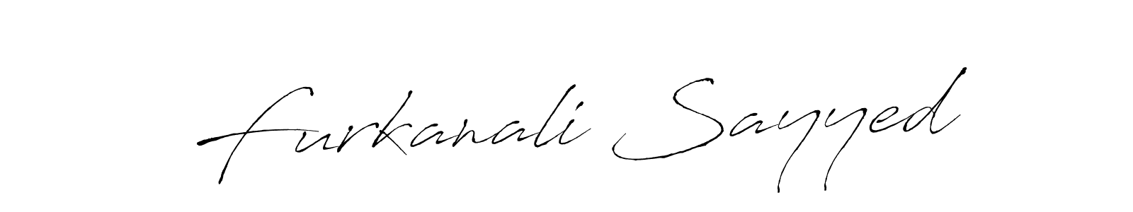 Antro_Vectra is a professional signature style that is perfect for those who want to add a touch of class to their signature. It is also a great choice for those who want to make their signature more unique. Get Furkanali Sayyed name to fancy signature for free. Furkanali Sayyed signature style 6 images and pictures png
