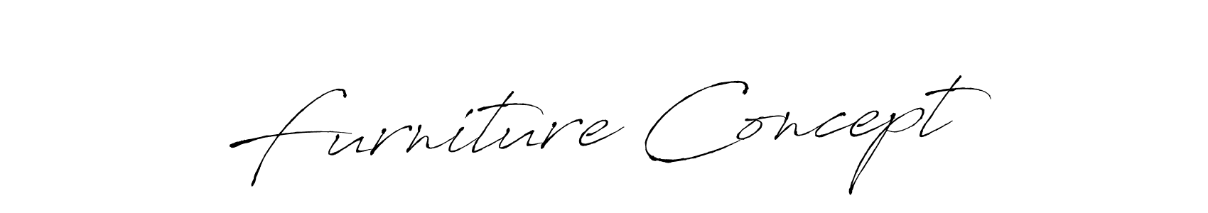 Create a beautiful signature design for name Furniture Concept. With this signature (Antro_Vectra) fonts, you can make a handwritten signature for free. Furniture Concept signature style 6 images and pictures png