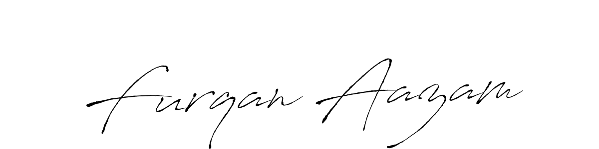 You should practise on your own different ways (Antro_Vectra) to write your name (Furqan Aazam) in signature. don't let someone else do it for you. Furqan Aazam signature style 6 images and pictures png