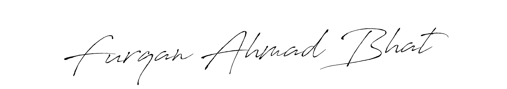 This is the best signature style for the Furqan Ahmad Bhat name. Also you like these signature font (Antro_Vectra). Mix name signature. Furqan Ahmad Bhat signature style 6 images and pictures png