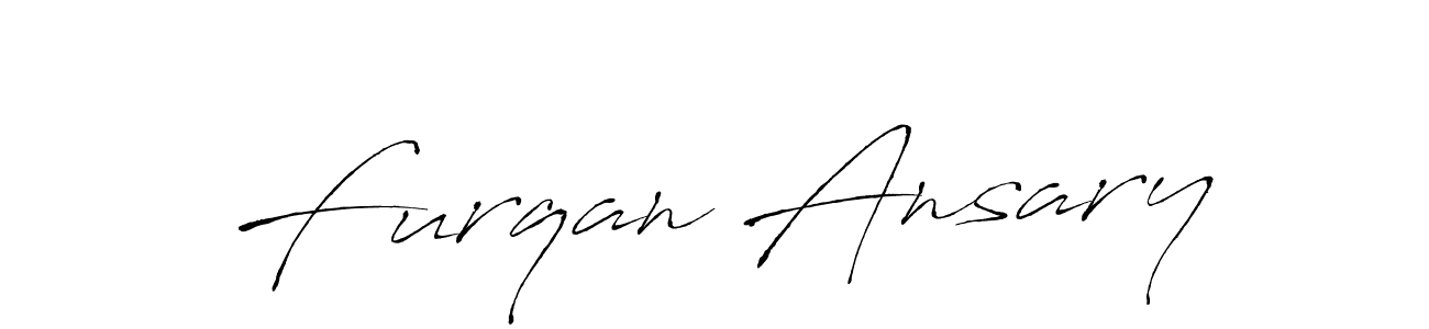 Create a beautiful signature design for name Furqan Ansary. With this signature (Antro_Vectra) fonts, you can make a handwritten signature for free. Furqan Ansary signature style 6 images and pictures png