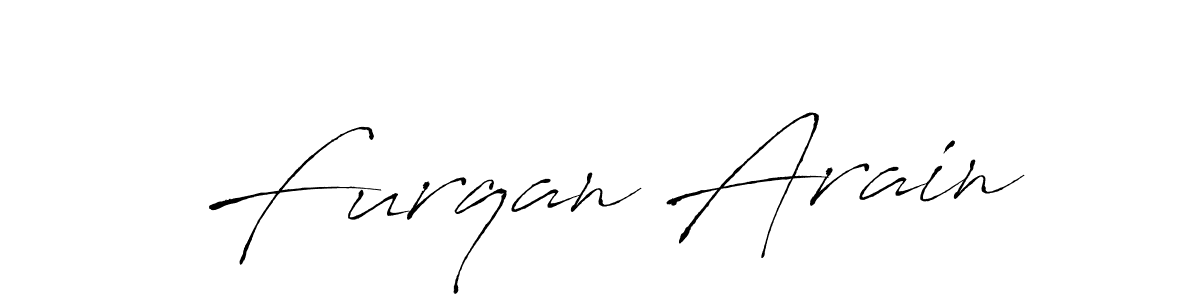 Also You can easily find your signature by using the search form. We will create Furqan Arain name handwritten signature images for you free of cost using Antro_Vectra sign style. Furqan Arain signature style 6 images and pictures png