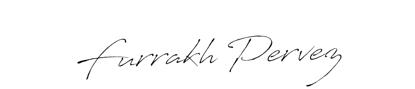 Also we have Furrakh Pervez name is the best signature style. Create professional handwritten signature collection using Antro_Vectra autograph style. Furrakh Pervez signature style 6 images and pictures png