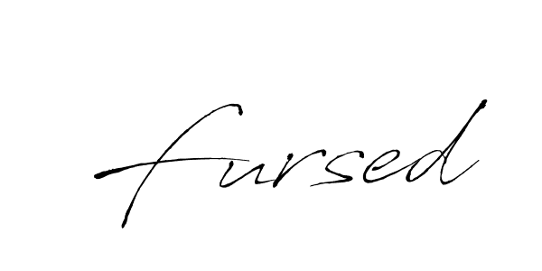 Fursed stylish signature style. Best Handwritten Sign (Antro_Vectra) for my name. Handwritten Signature Collection Ideas for my name Fursed. Fursed signature style 6 images and pictures png