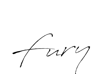 Make a beautiful signature design for name Fury. With this signature (Antro_Vectra) style, you can create a handwritten signature for free. Fury signature style 6 images and pictures png