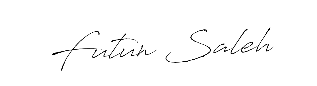 You should practise on your own different ways (Antro_Vectra) to write your name (Futun Saleh) in signature. don't let someone else do it for you. Futun Saleh signature style 6 images and pictures png