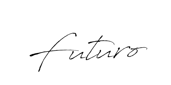 Use a signature maker to create a handwritten signature online. With this signature software, you can design (Antro_Vectra) your own signature for name Futuro. Futuro signature style 6 images and pictures png