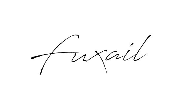 Fuxail stylish signature style. Best Handwritten Sign (Antro_Vectra) for my name. Handwritten Signature Collection Ideas for my name Fuxail. Fuxail signature style 6 images and pictures png