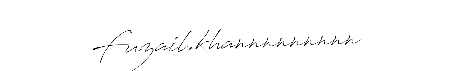 How to make Fuzail.khannnnnnnnn name signature. Use Antro_Vectra style for creating short signs online. This is the latest handwritten sign. Fuzail.khannnnnnnnn signature style 6 images and pictures png